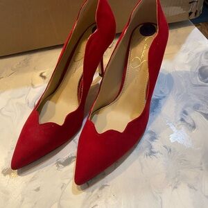 Jessica Simpson Chic Red Women's Heels